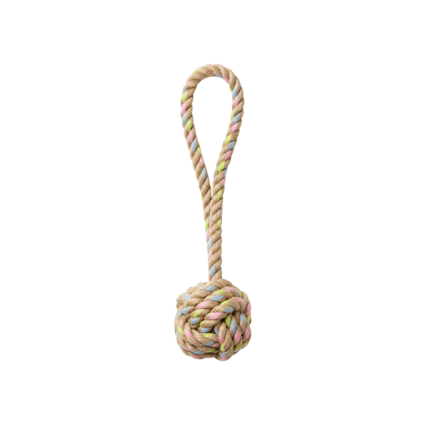 Rainbow Joy Hemp Rope Tug Toys
