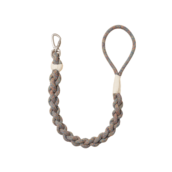 New: Handcrafted Rainbow Rover Dog Leash | Sustainable