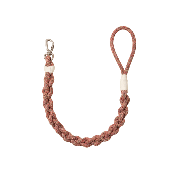 New: Handcrafted Rose Ember Dog Leash | Sustainable |Stylish