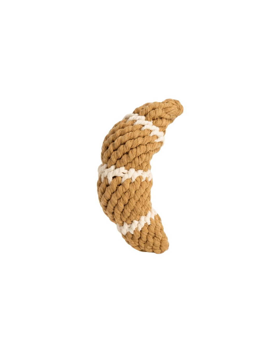 Handcrafted Croissant Pet Toy