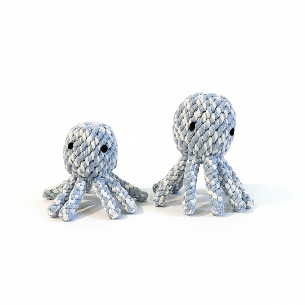 Kai the Octopus Rope Toy : New Version