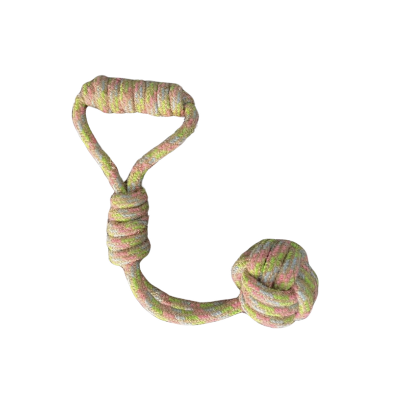 Knotted Hemp Tug Dog Toy