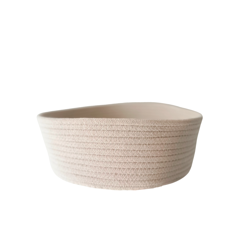 Handmade Sustainable Cotton Rope Basket