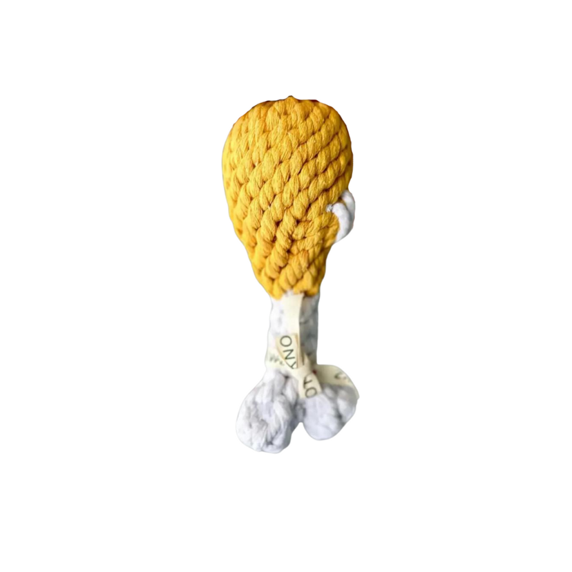 Clucky Drumstick Dog Toy