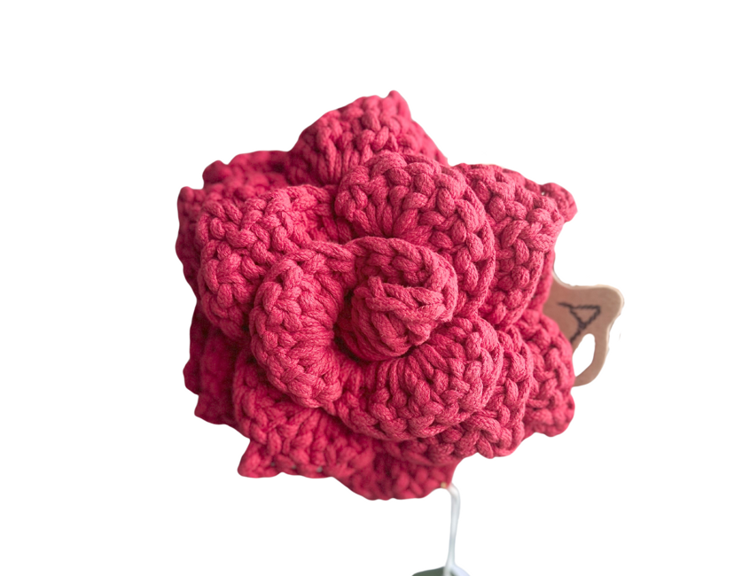 Poinsettia Blossom: Snuffle Flower Dog Toy