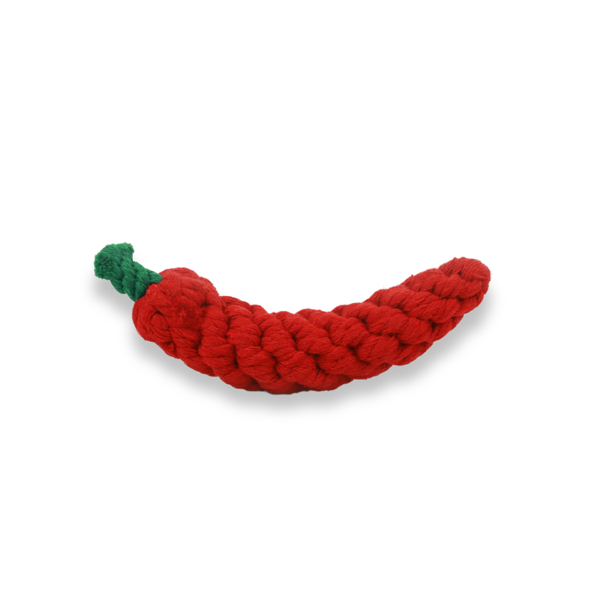 Handmade Chili Rope Toy