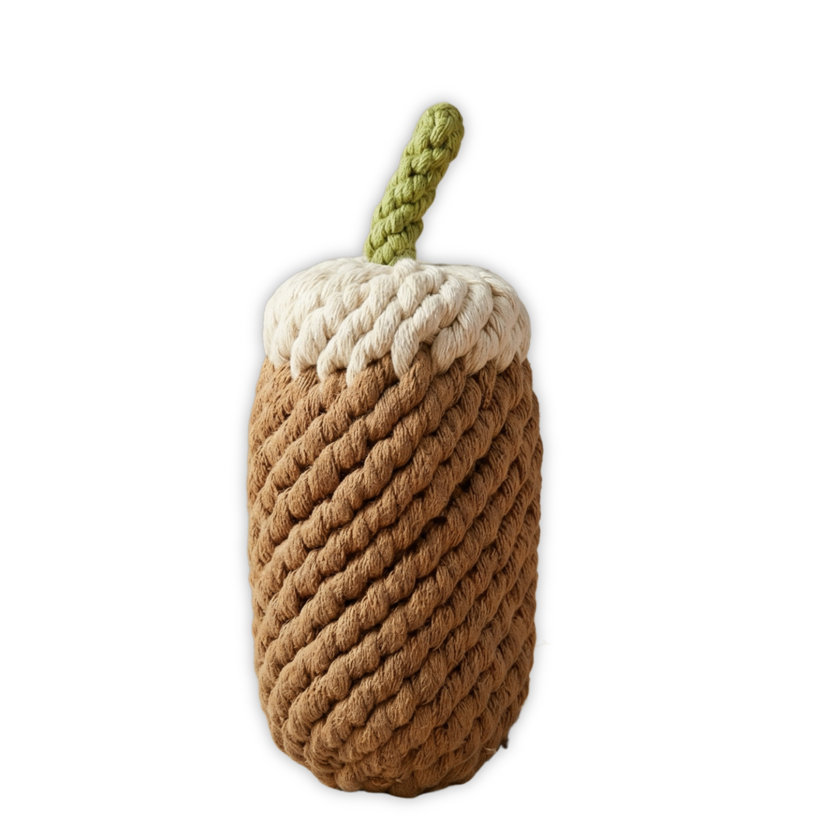 Handcrafted Monli Coffee Dog Toy