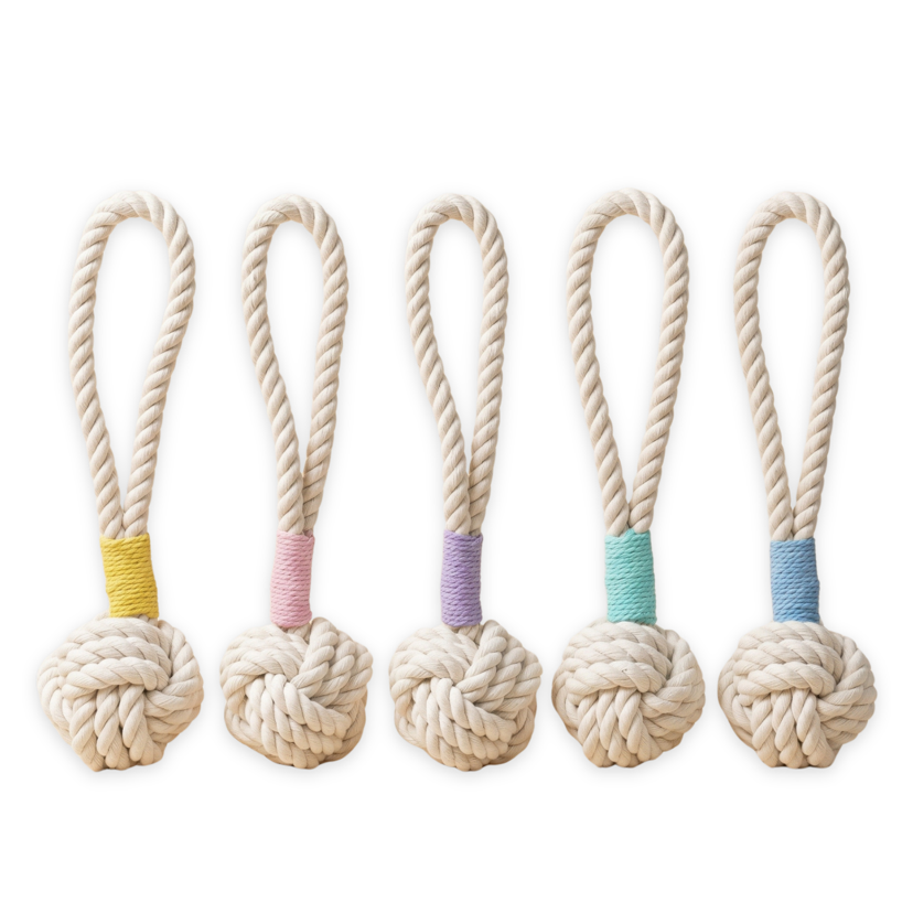 Natural White Tug Rope Toy