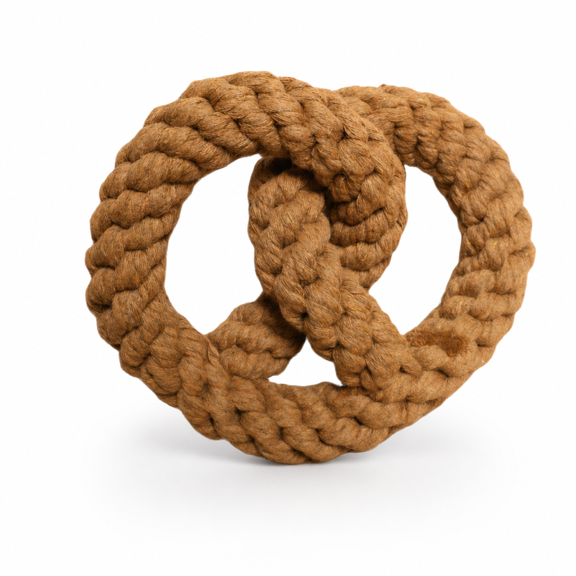 The Pretzel Pet Toy | Handcrafted