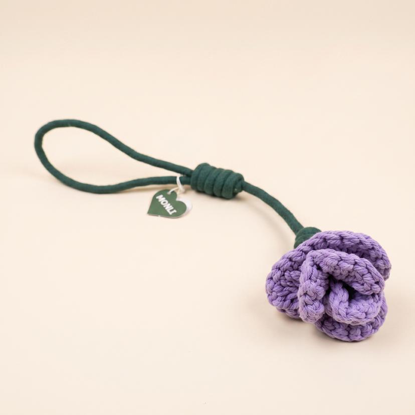 Lavender Rose Snuffle Tug Toy