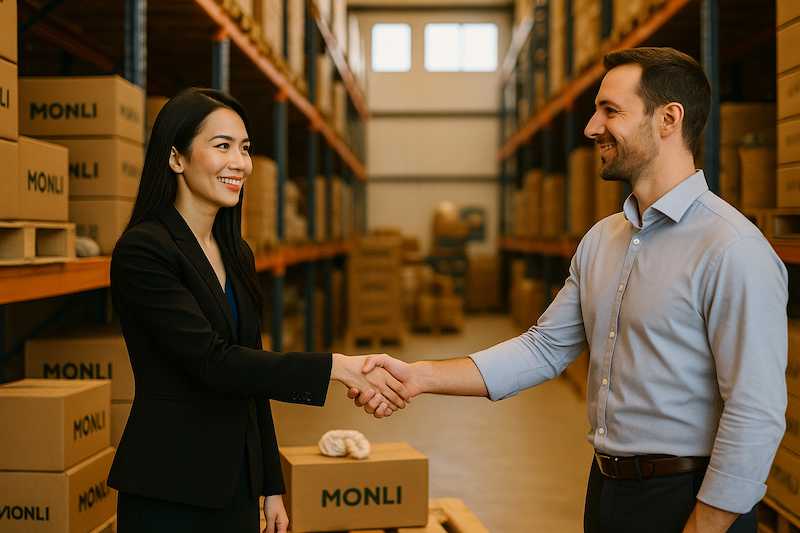 Weiwei Huang establishing global business connections